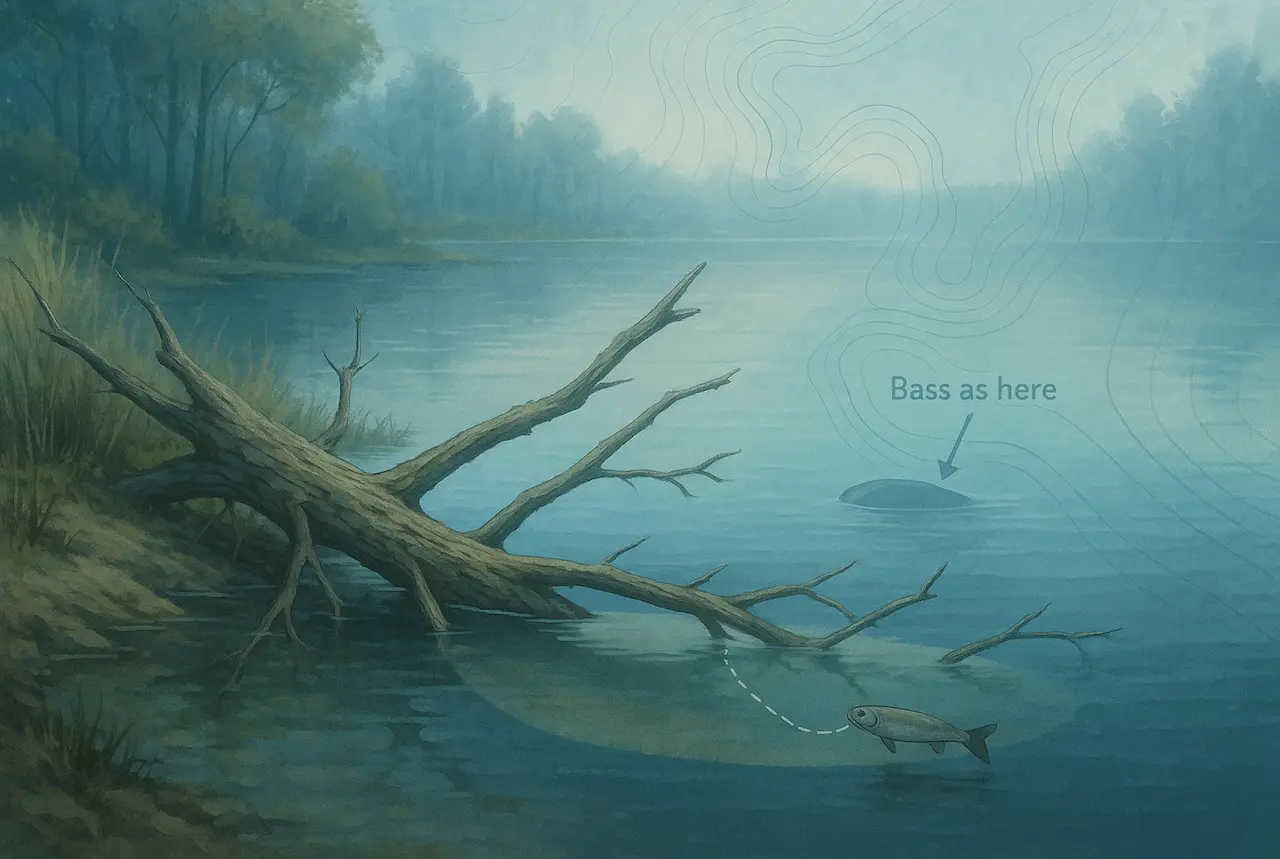 良さそうなカバーに惑わされて沖の良い水を見落としている冬トップのイメージ図