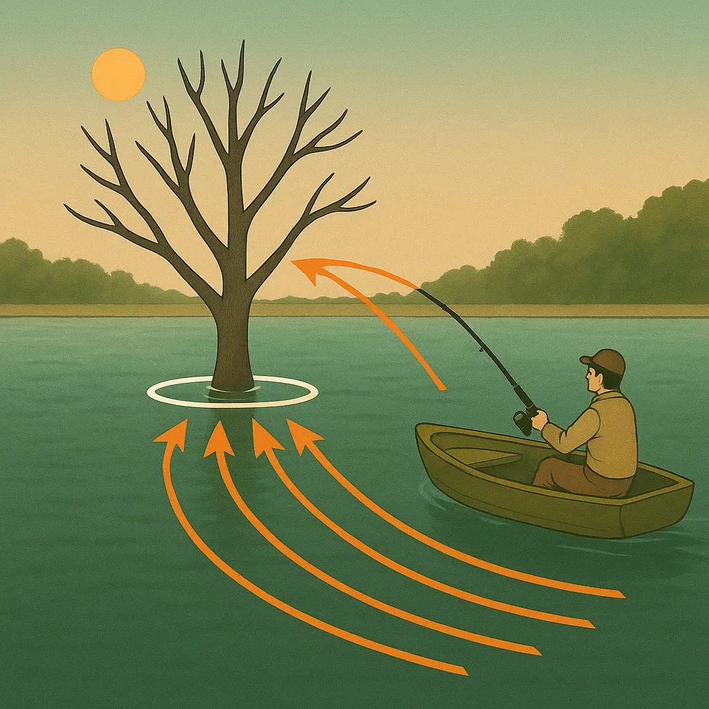 冬トップは同じスポットに入り直す投数が効く