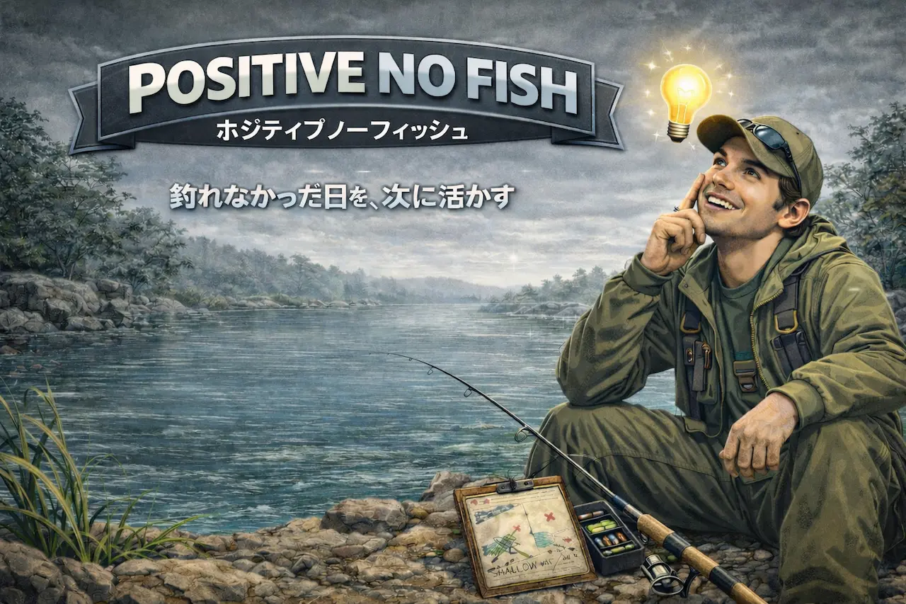 Positive No Fish（ポジティブノーフィッシュ）｜釣れなかった日を次につなげる振り返りレポート