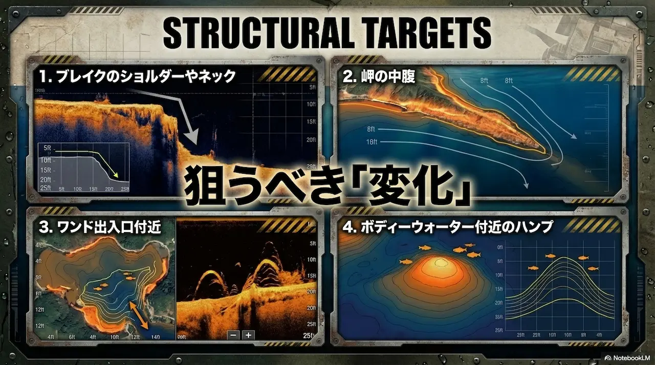 ブレイク・ネック・岬・ハンプがプリスポーン前期のキー